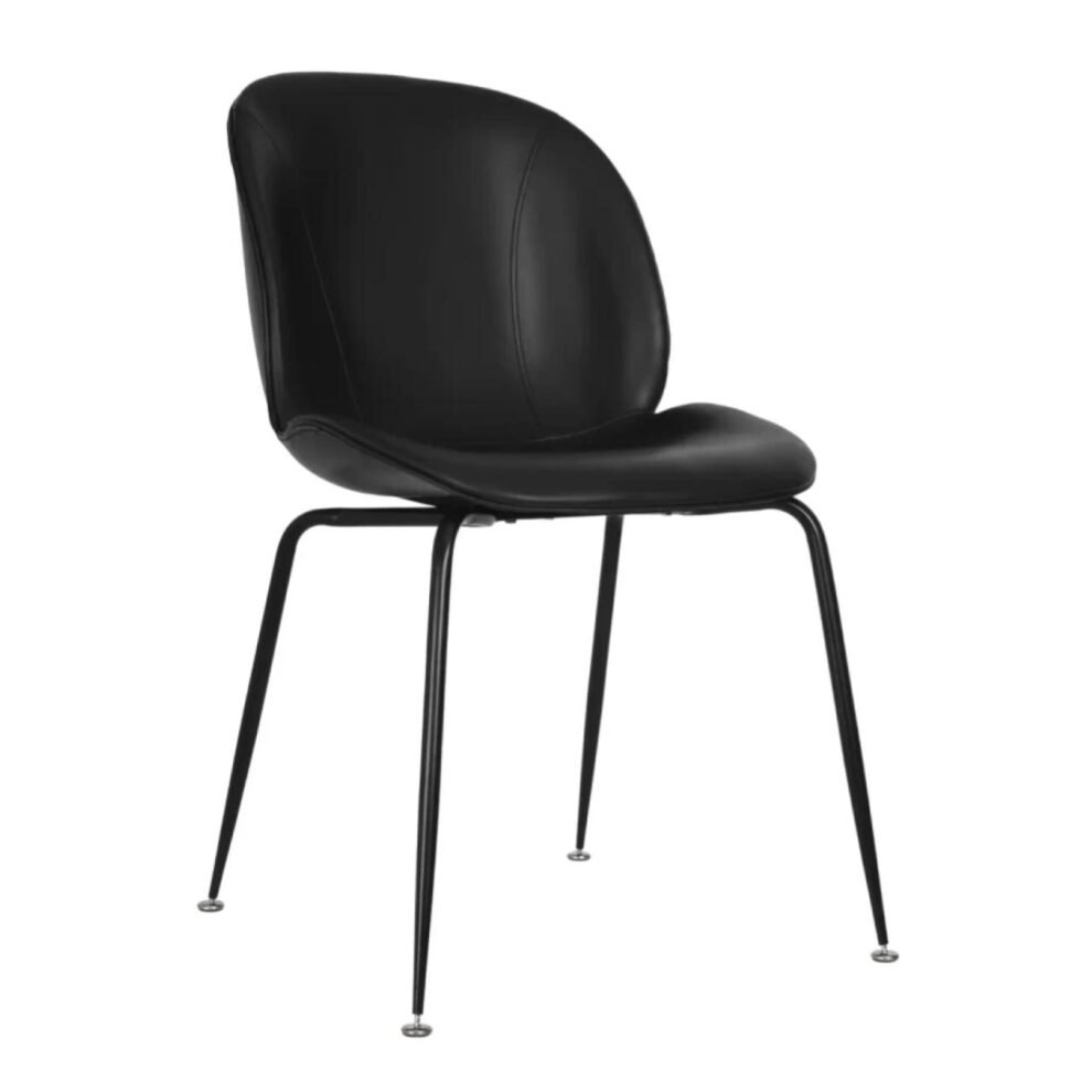 Cadeira Interlocutor UDYR Corino – COR PRETO – PMD – 37003