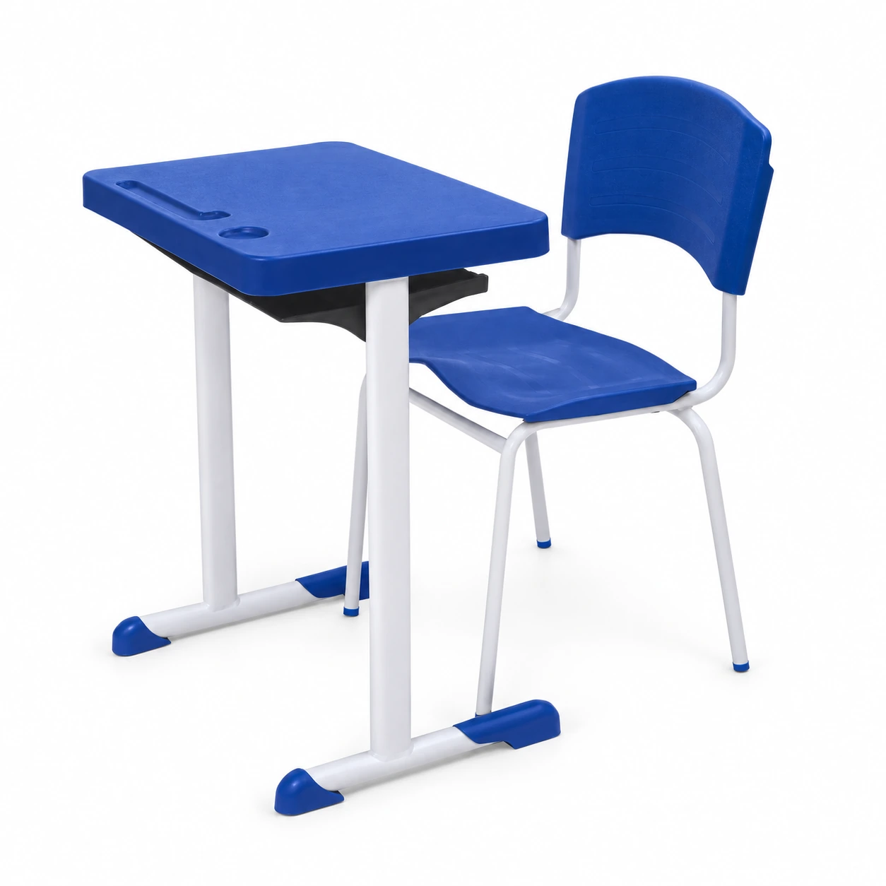 Kit Escolar Individual  (Mesa e Cadeira) – ADULTO  REALPLAST- 40081