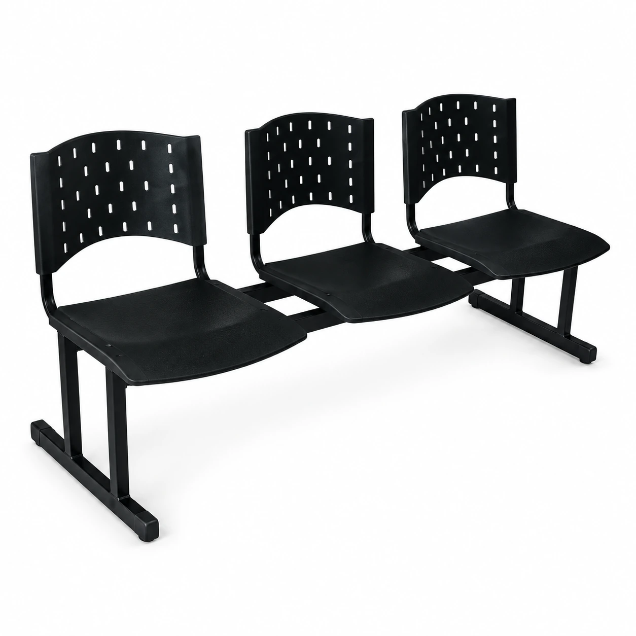 Longarina em Polipropileno de 3 lugares – LS-17