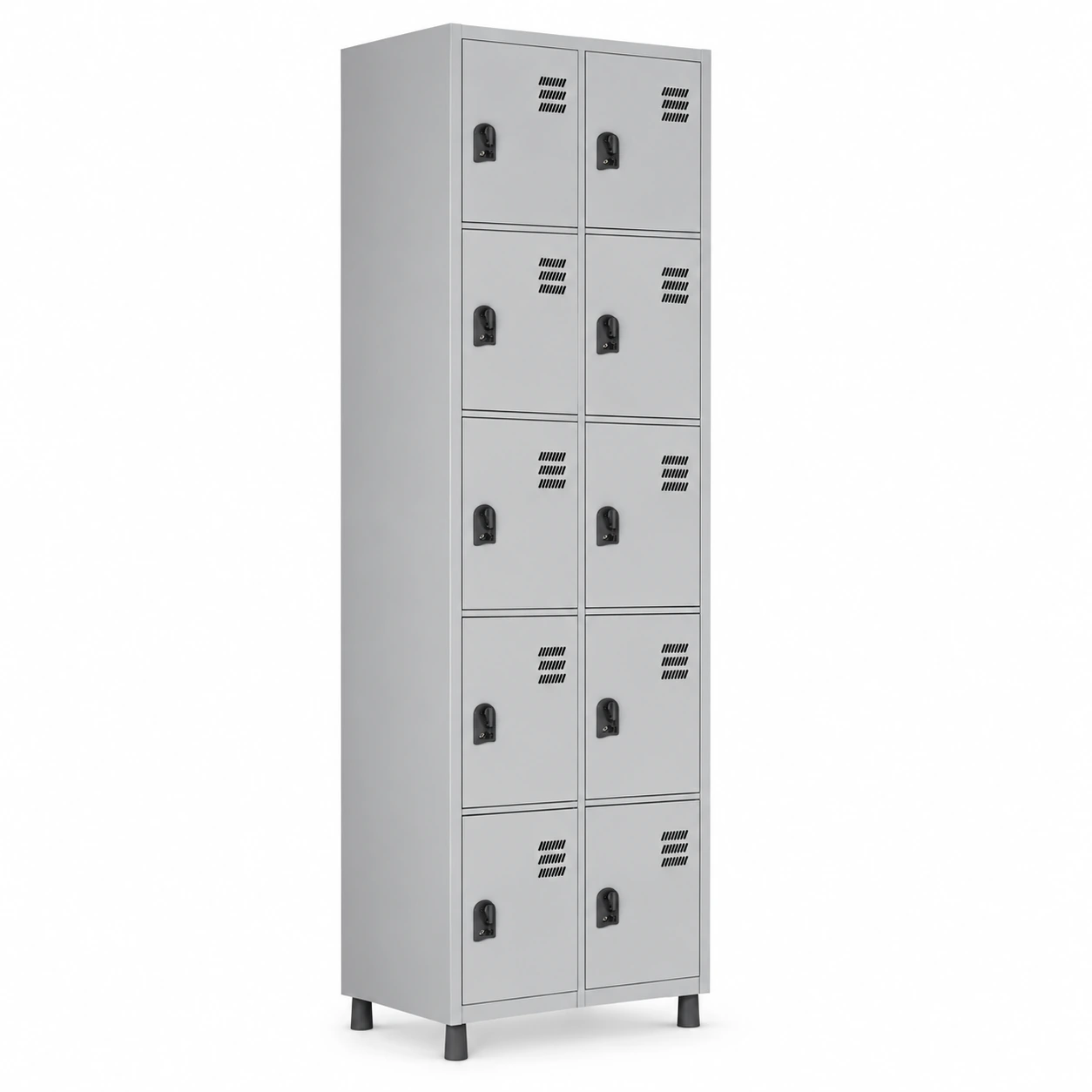 Roupeiro de Aço 10 Portas PEQUENAS – 1,84×0,64×0,35 – W3 – 17012