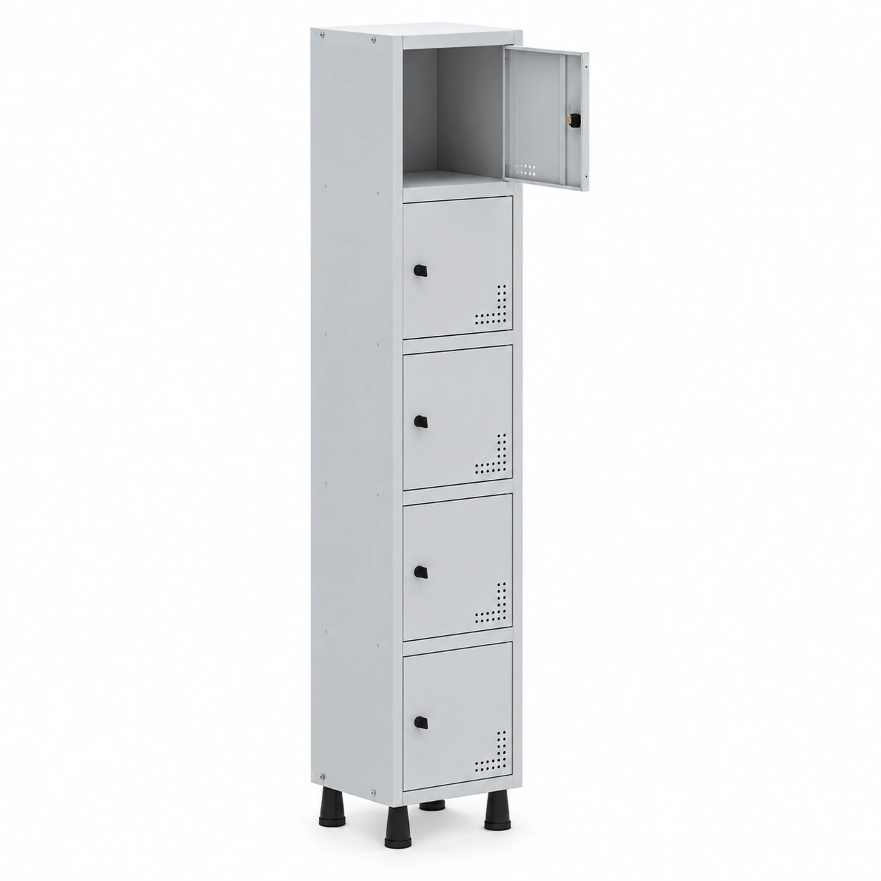 Roupeiro de Aço PAM com 05 Portas Pequenas – 1,80×0,35×0,32m – CZ/CZ – PANDIN – 74209