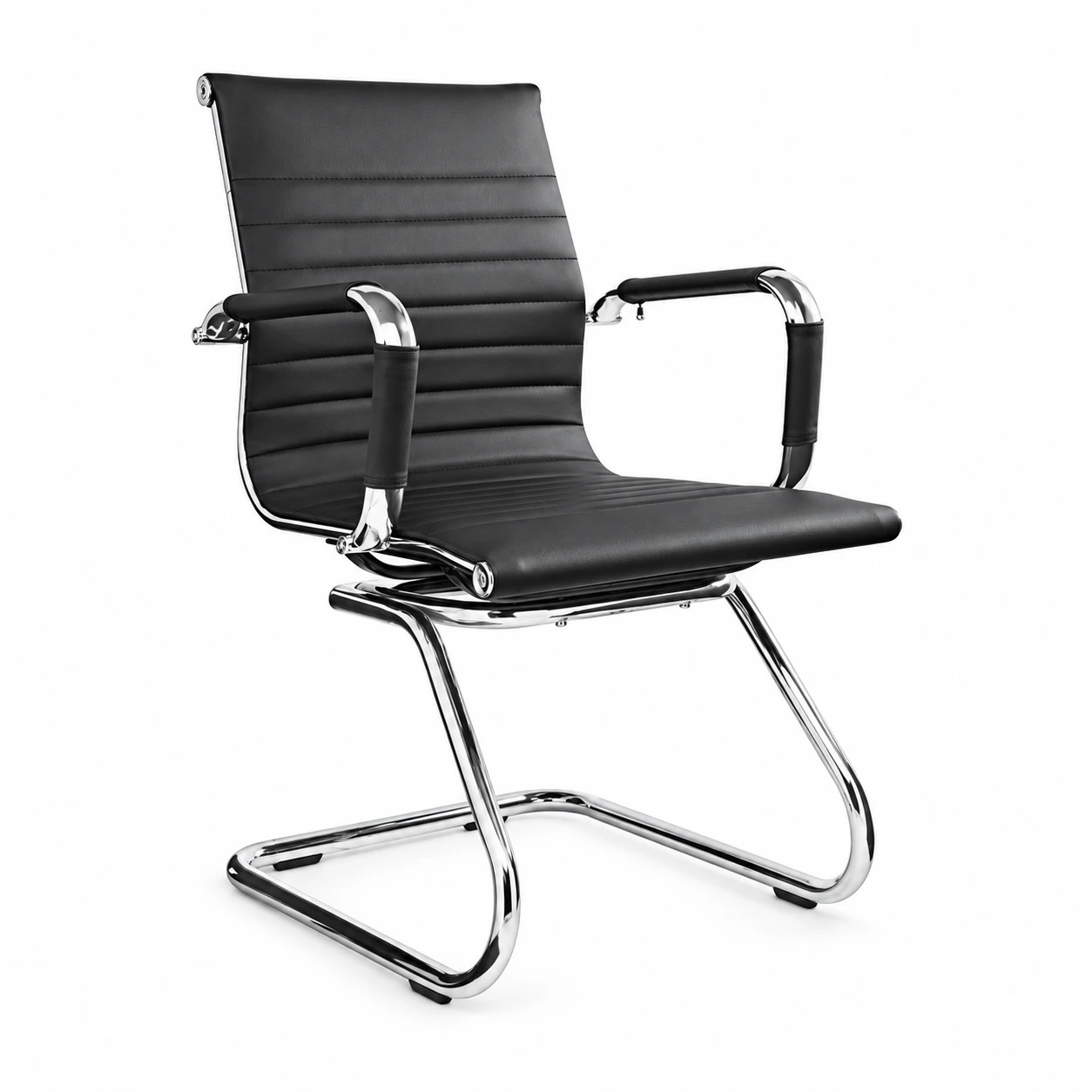 Cadeira Interlocutor Esteirinha CHARLES EAMES OR-3301 – Cor Preta 30401